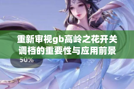 重新审视gb高岭之花开关调档的重要性与应用前景