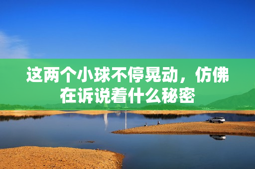 这两个小球不停晃动，仿佛在诉说着什么秘密