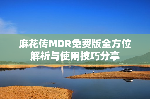 麻花传MDR免费版全方位解析与使用技巧分享