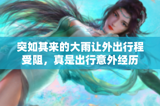 突如其来的大雨让外出行程受阻，真是出行意外经历