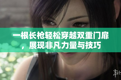 一根长枪轻松穿越双重门扉，展现非凡力量与技巧