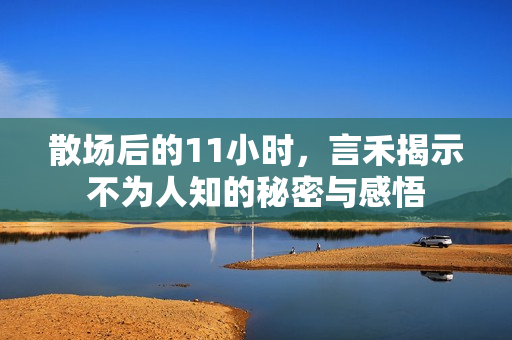 散场后的11小时，言禾揭示不为人知的秘密与感悟