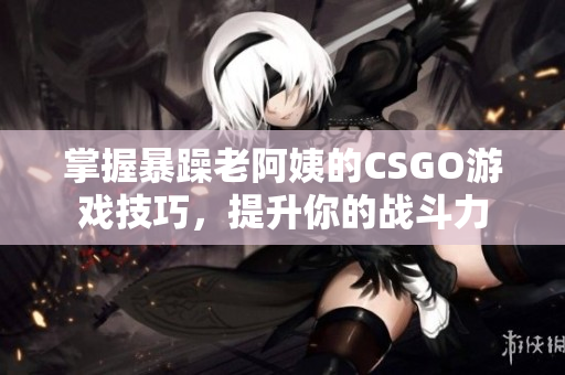 掌握暴躁老阿姨的CSGO游戏技巧，提升你的战斗力