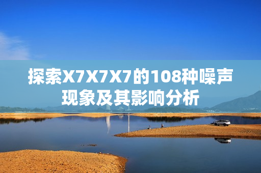探索X7X7X7的108种噪声现象及其影响分析