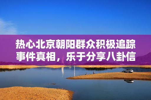 热心北京朝阳群众积极追踪事件真相，乐于分享八卦信息