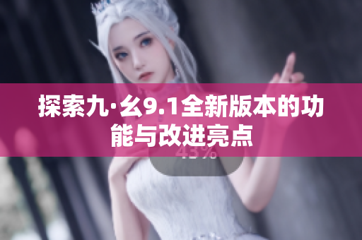 探索九·幺9.1全新版本的功能与改进亮点