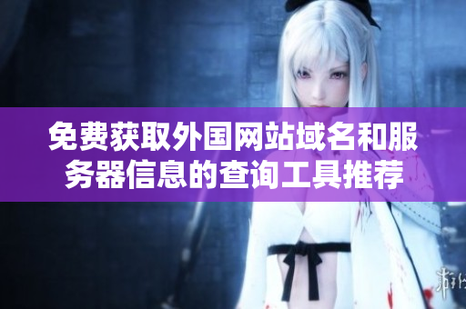 免费获取外国网站域名和服务器信息的查询工具推荐
