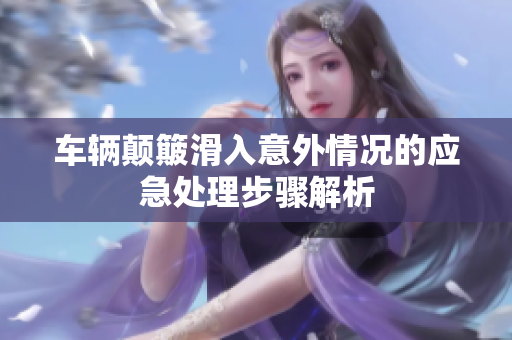 车辆颠簸滑入意外情况的应急处理步骤解析