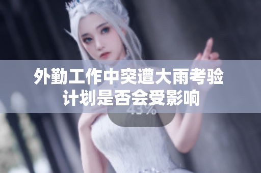 外勤工作中突遭大雨考验 计划是否会受影响