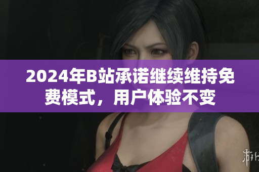 2024年B站承诺继续维持免费模式，用户体验不变
