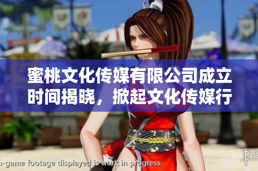 蜜桃文化传媒有限公司成立时间揭晓，掀起文化传媒行业新篇章