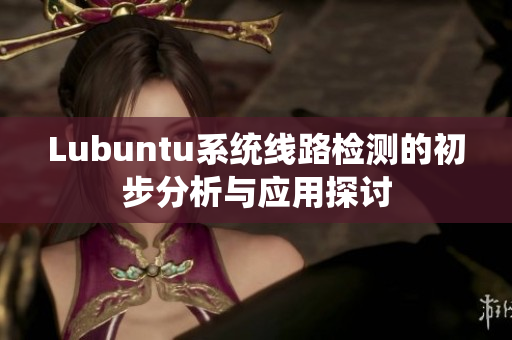 Lubuntu系统线路检测的初步分析与应用探讨