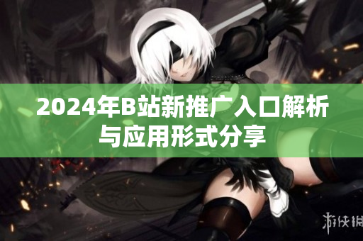 2024年B站新推广入口解析与应用形式分享