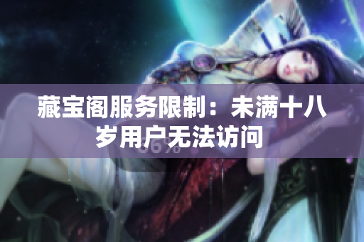 藏宝阁服务限制：未满十八岁用户无法访问 