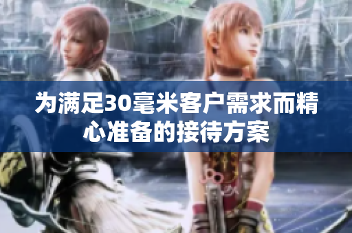 为满足30毫米客户需求而精心准备的接待方案