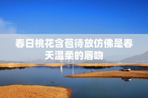 春日桃花含苞待放仿佛是春天温柔的唇吻