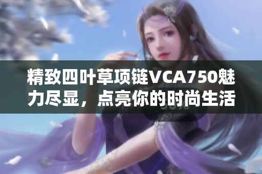 精致四叶草项链VCA750魅力尽显，点亮你的时尚生活