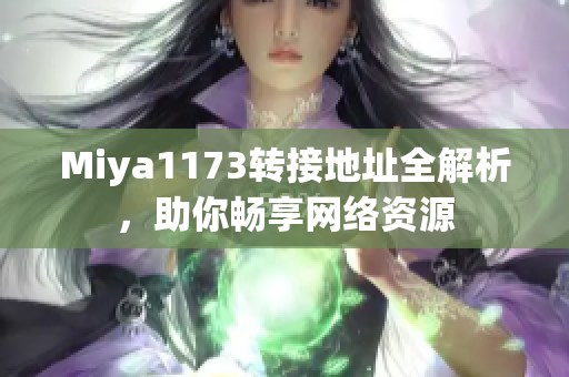Miya1173转接地址全解析，助你畅享网络资源