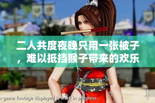二人共度夜晚只用一张被子，难以抵挡猴子带来的欢乐与温暖
