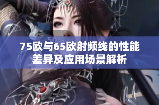 75欧与65欧射频线的性能差异及应用场景解析