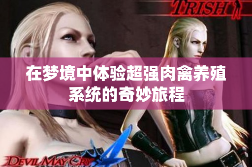 在梦境中体验超强肉禽养殖系统的奇妙旅程