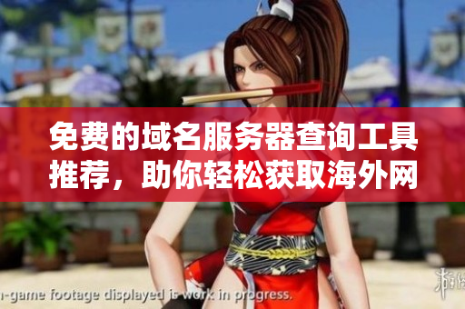 免费的域名服务器查询工具推荐，助你轻松获取海外网站信息