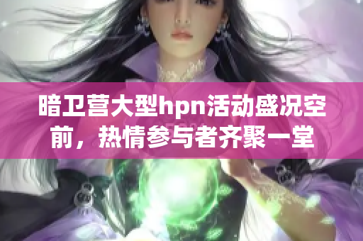 暗卫营大型hpn活动盛况空前，热情参与者齐聚一堂