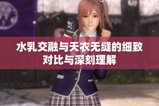 水乳交融与天衣无缝的细致对比与深刻理解