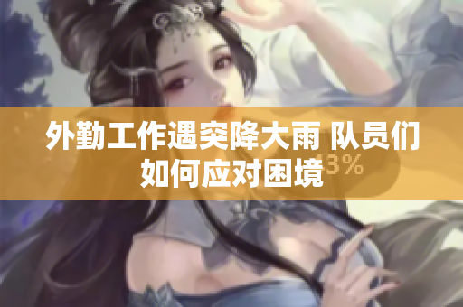 外勤工作遇突降大雨 队员们如何应对困境
