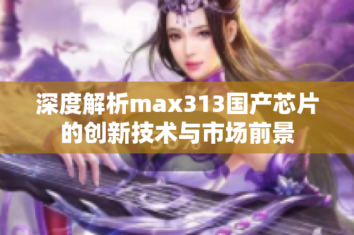 深度解析max313国产芯片的创新技术与市场前景