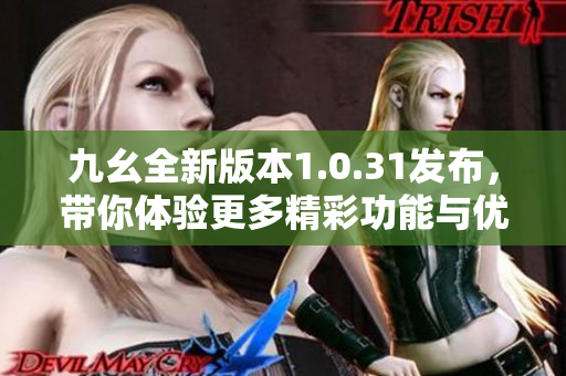 九幺全新版本1.0.31发布，带你体验更多精彩功能与优化
