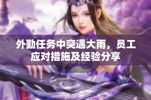 外勤任务中突遇大雨，员工应对措施及经验分享