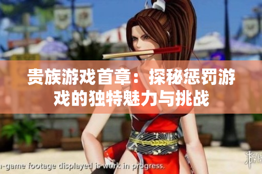 贵族游戏首章：探秘惩罚游戏的独特魅力与挑战