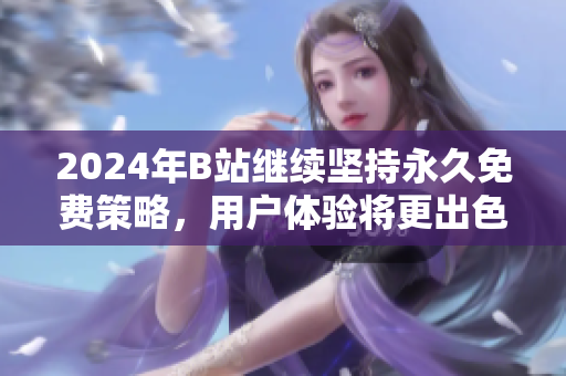 2024年B站继续坚持永久免费策略，用户体验将更出色