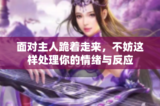 面对主人跪着走来，不妨这样处理你的情绪与反应