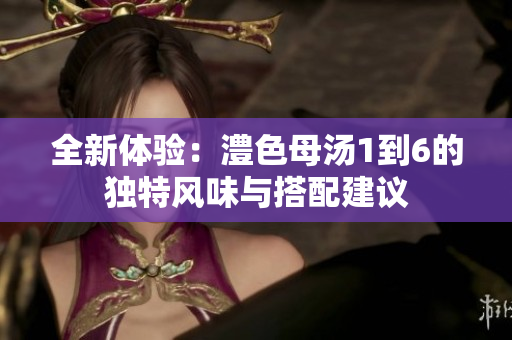 全新体验：澧色母汤1到6的独特风味与搭配建议