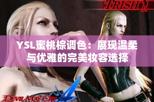 YSL蜜桃棕调色：展现温柔与优雅的完美妆容选择