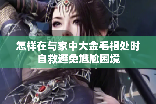 怎样在与家中大金毛相处时自救避免尴尬困境