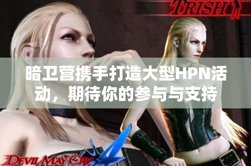 暗卫营携手打造大型HPN活动，期待你的参与与支持