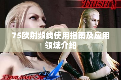 75欧射频线使用指南及应用领域介绍