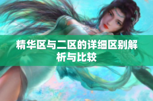 精华区与二区的详细区别解析与比较