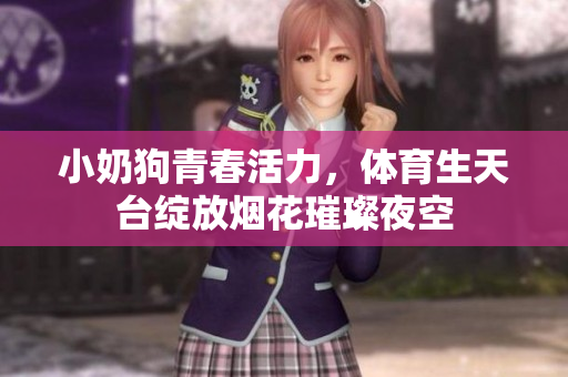 小奶狗青春活力，体育生天台绽放烟花璀璨夜空