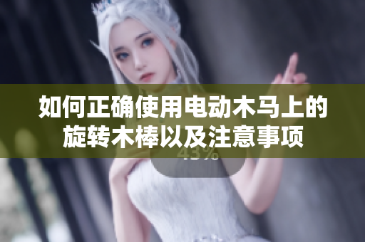 如何正确使用电动木马上的旋转木棒以及注意事项