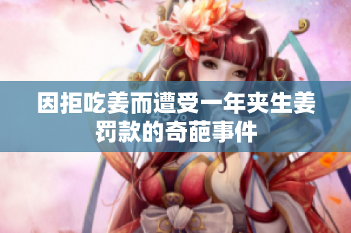 因拒吃姜而遭受一年夹生姜罚款的奇葩事件
