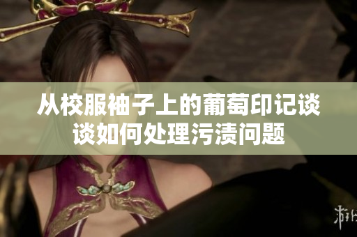 从校服袖子上的葡萄印记谈谈如何处理污渍问题