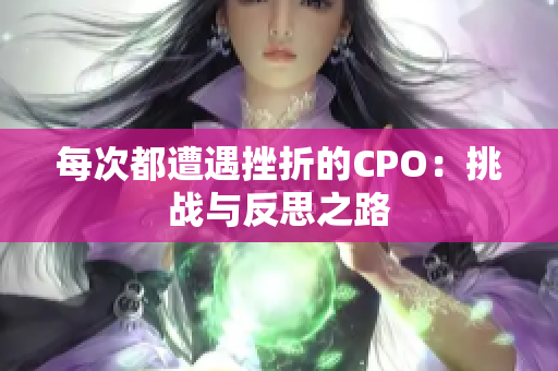 每次都遭遇挫折的CPO：挑战与反思之路