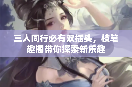 三人同行必有双插头，枝笔趣阁带你探索新乐趣
