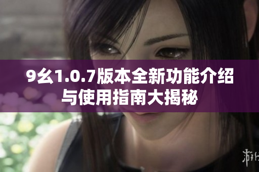 9幺1.0.7版本全新功能介绍与使用指南大揭秘