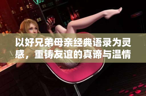 以好兄弟母亲经典语录为灵感，重铸友谊的真谛与温情
