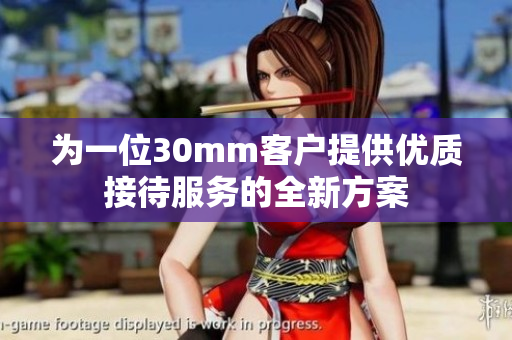 为一位30mm客户提供优质接待服务的全新方案